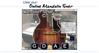 online mandolin tuner